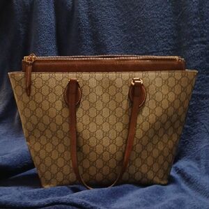 Elegant Brown Designer Tote Bag